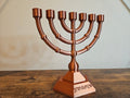 Menorah 3D Sign Decor | Set-Apart Israelite Home Accent | Hebrew Inspired Design