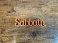 Sabbath 3D Sign Decor | Set-Apart Israelite Home Accent | Hebrew Inspired Design
