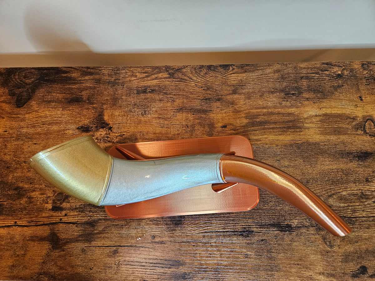 3D Printed Shofar – Functional Eco-Friendly PLA Horn | Sounding Shofar